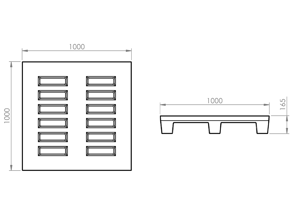 Fabricante de Pallet de Plástico