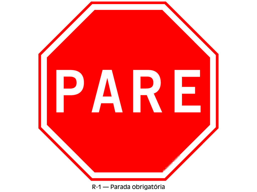 Placas de Trânsito